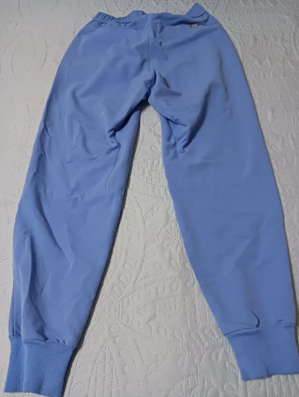 Figs **XS short** unisex ceil blue joggers scrubs pants only interior pocket